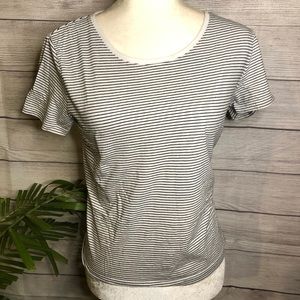 Zara | Striped Short Sleeve Tee
